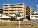 Apartment building from the Playa Roqueta